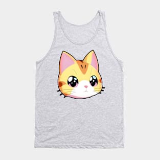 Cartoon Kitty Tank Top